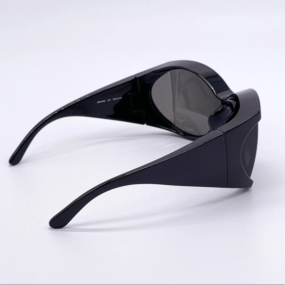 NEW BALENCIAGA BB0154S 001 UNISEX SUNGLASSES BALENCIAGA GOOGLES EYEWEAR